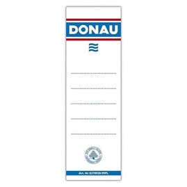 Etykiety dwustronne do segregatora Donau 5cm/20szt
