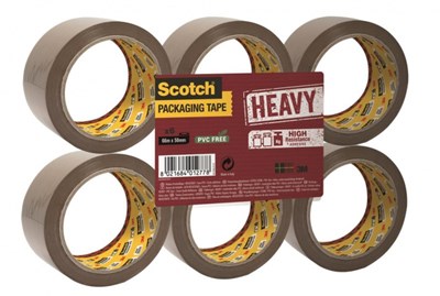 Taśma SCOTCH HEAVY Brązowa 48mm/66m