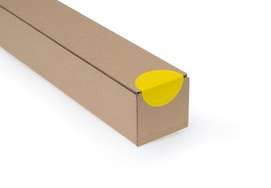 Naklejki okrągłe Fi 60mm 500szt Żółte