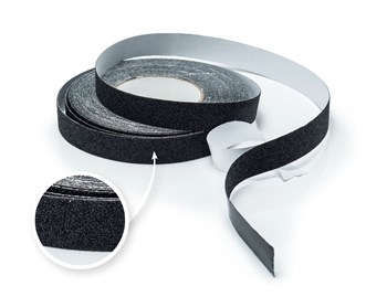 Taśma Antypoślizgowa na schody 25 mm/18 m Czarna