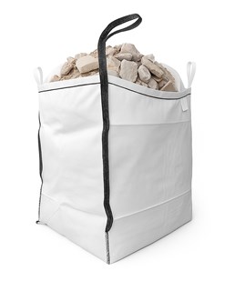 Big-Bag 90x90x120 cm z fartuchem zasypowym i lejem wysypowym – Neopak