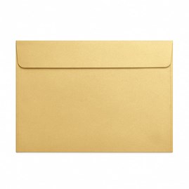 Koperty Ozdobne C5 HK Perłowy Złoty 120g 50 sztuk - Na Zaproszenia