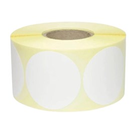 Okrągłe etykiety termiczne FI35 2000 sztuk