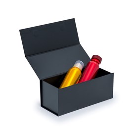 Pudełko Magnetyczne Na Wino Czarne 255x110x105mm(zew) XS