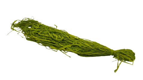 Rafia Naturalna Barwiona 50g Zielona jasna