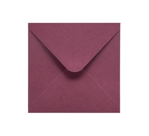 Koperty Kwadratowe K4 Bordowe Burgundowe 120g 10 sztuk - Eleganckie Ko