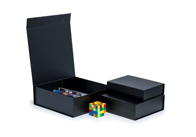 Pudełko Magnetyczne Czarne 305x305x102mm (zew) Pudełko Prezentowe