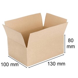 Karton klapowy 130x100x80mm