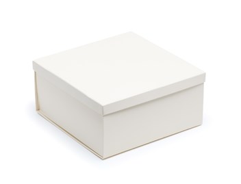 Pudełko Składane z Wieczkiem Kość Słoniowa 300x300x140mm Prezentowe