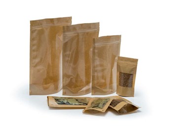 Doypack Papier + PE 750ml bez okna - 100 szt