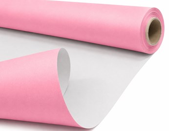 Papier pakowy kraft white pudrowy rolka 79 cm 40 m