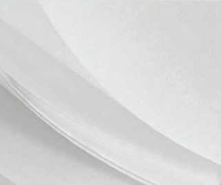 Bibuła Gładka Silk 50x75cm Biała, 240ark