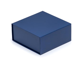 Pudełko Magnetyczne Granatowe 200x200x90mm Prezentowe Na Magnes