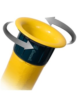 Dyspenser do folii stretch beztubowej