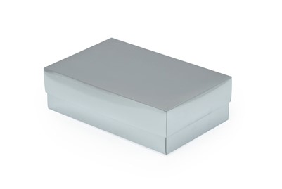 Pudełko Laminowane 140x100x47mm Srebrne A6