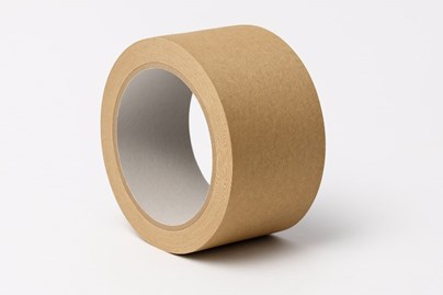 Papierowa taśma pakowa 50 mm x 50 m z naturalnym klejem kauczukowym