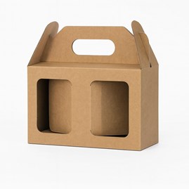 Karton wykrojnikowy 174x85x95mm na 2 słoiki 20szt