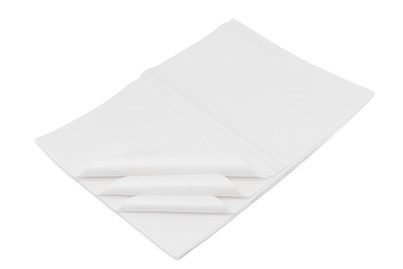 Bibuła ozdobna 20g 50x70cm Biała – do pakowania prezentów – 50 arkuszy