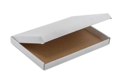 Pakiet - Karton wykr. 305x215x25mm Biały - 10 szt