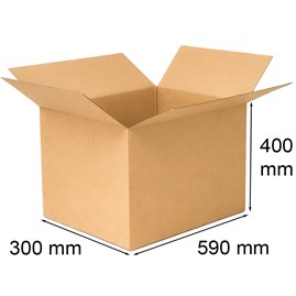 Pudło klapowe 590x300x400mm