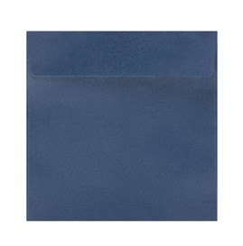 Koperty K4 kwadratowe Perłowe Granatowe 120gsm 50szt