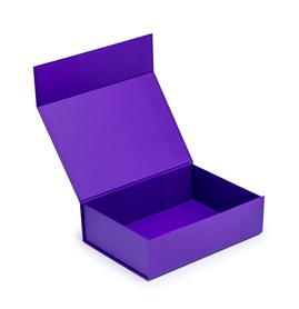Pudełko Magnetyczne Ciemny Fiolet 350x250x100mm Pudełko Ozdobne