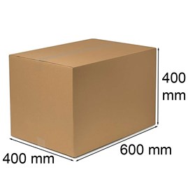 Karton Klapowy 600x400x400mm (wym. zewn.) C500