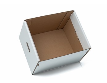 Karton Wykrojnikowy 416x337x294mm Biały bez pokryw