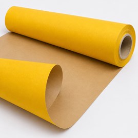 Papier do pakowania żółty kraft 79cm 50m