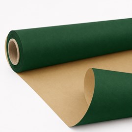 Papier do pakowania ciemnozielony kraft 79cm 50m
