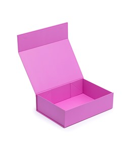 Pudełko Magnetyczne 350x250x100mm ciemno różowe eleganckie