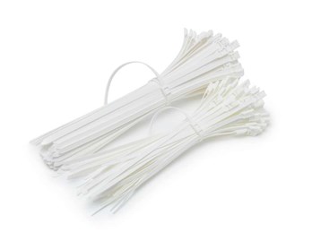 Opaski Zaciskowe bezpieczne 400/10mm Biała 100szt