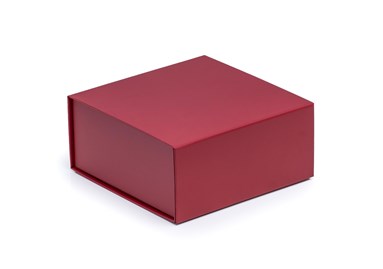 Pudełko Magnetyczne Bordowe 200x200x90mm Pudełko Na Magnes Ozdobne