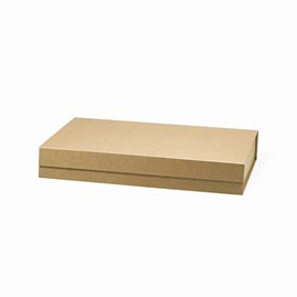 Pudełko magnetyczne kraft XXL 600x440x80mm składane z ukrytymi magnesami