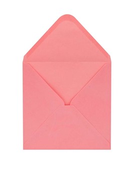 Koperty K4 Perłowe Różowe kwadratowe 50 sztuk