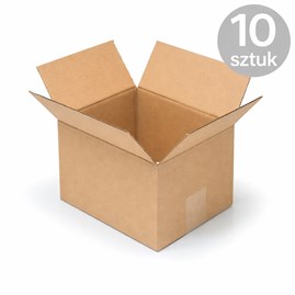 karton klapowy brązowy 300x250x190 mm 10 sztuk