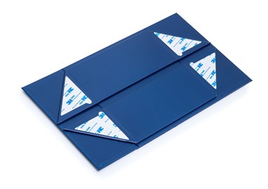 Pudełko Magnetyczne Granatowe 200x200x90mm Prezentowe Na Magnes