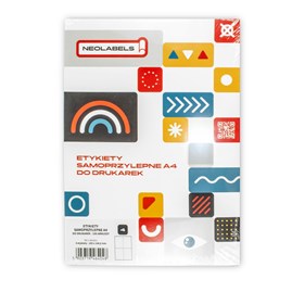 Arkusze samoprzylepne "3" - 210x99mm NEOLAB, 100 arkuszy