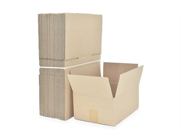 karton klapowy brązowy 450x350x190 mm 10 sztuk