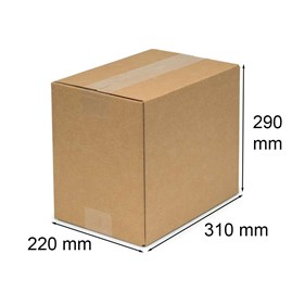 Karton klapowy 310x220x290mm - A4