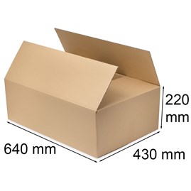 Karton klapowy 640x430x220mm