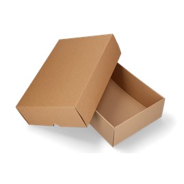Karton karbowany z wieczkiem 350x150x90 mm