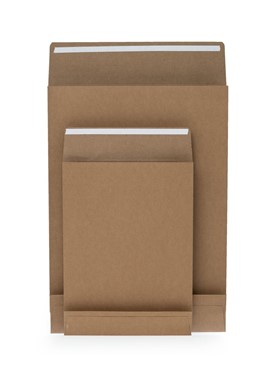 Koperty kartonowe 230x320x60mm Brązowe 220g 10szt