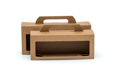 Pudełko karbowane na 4 słoiki 0,35l 305x72x123mm