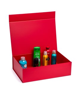 Pudełko Magnetyczne Czerwone 500x340x145mm (zew.) XL Na prezent