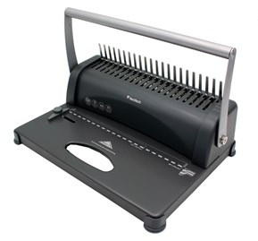 Bindownica VEROTECH do 350 kartek Format A4 czarna