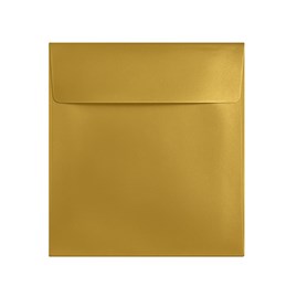 Koperty Ozdobne K4 HK Metal Złoty 120g 50 sztuk - Eleganckie Koperty
