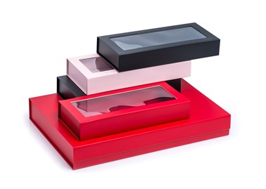 Pudełko Magnetyczne Czerwone 500x340x70mm (zew) XL