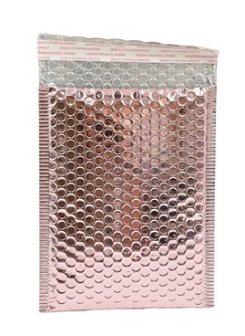 Koperta Metaliczna bąbelkowa ozdobna 180x230mm Gold Rose