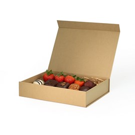 Pudełko Magnetyczne Kraft 380x280x110mm (zew) L